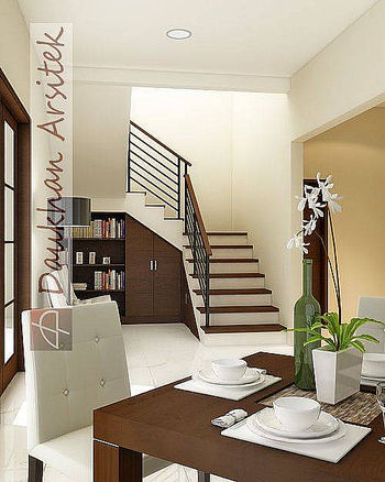Arsitek Gambar Rumah on Sketsa 3d Interior Rumah Modern Minimalis